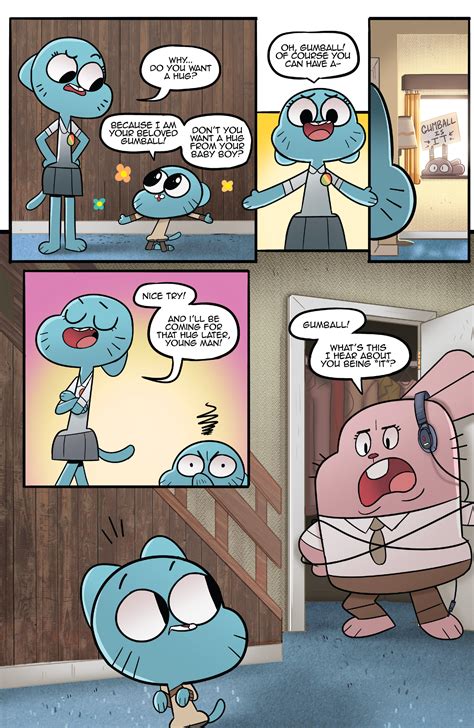 gumball porn|Parody: The Amazing World Of Gumball Porn Comics 